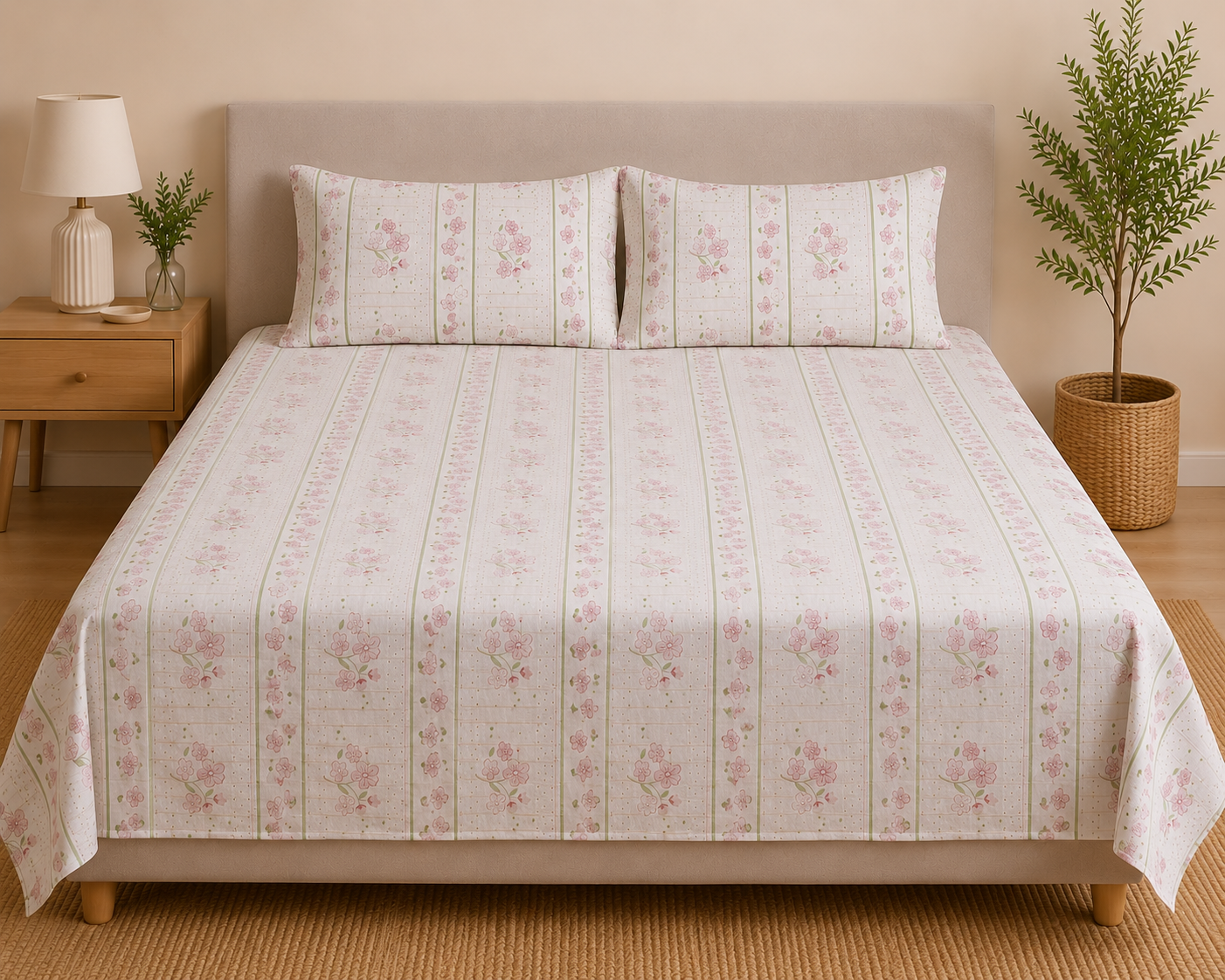 Set Azalea de Sábanas Lino