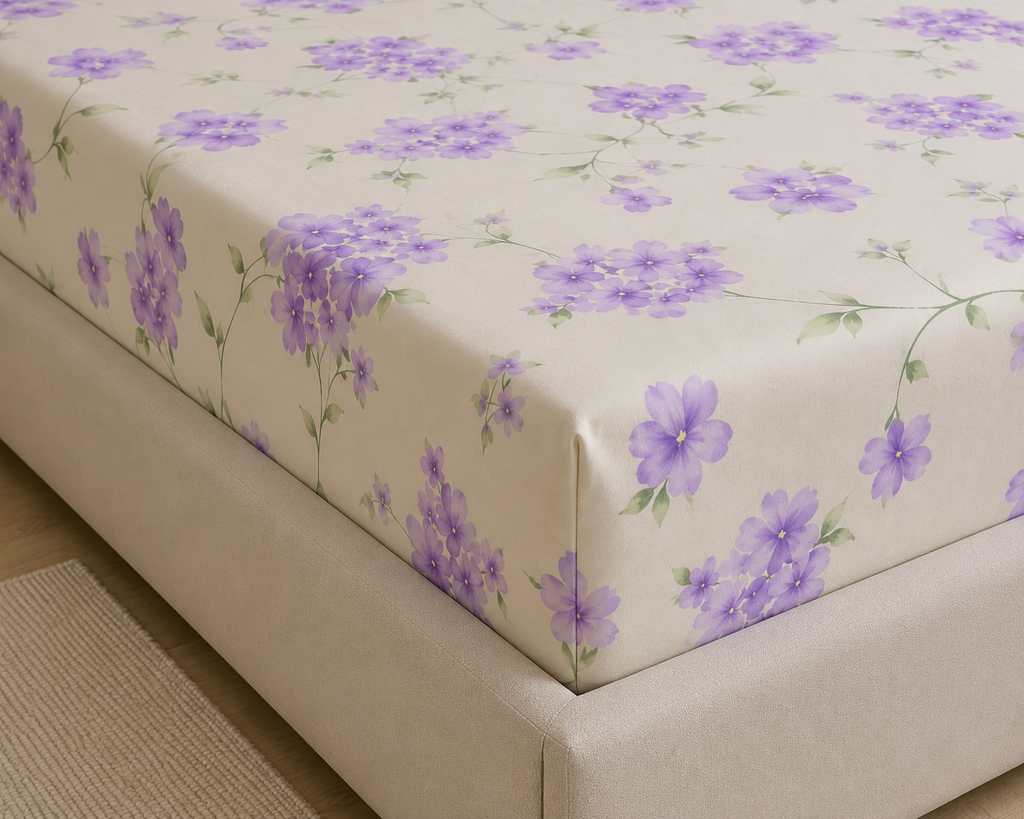 Set Lavanda de Sábanas Lino
