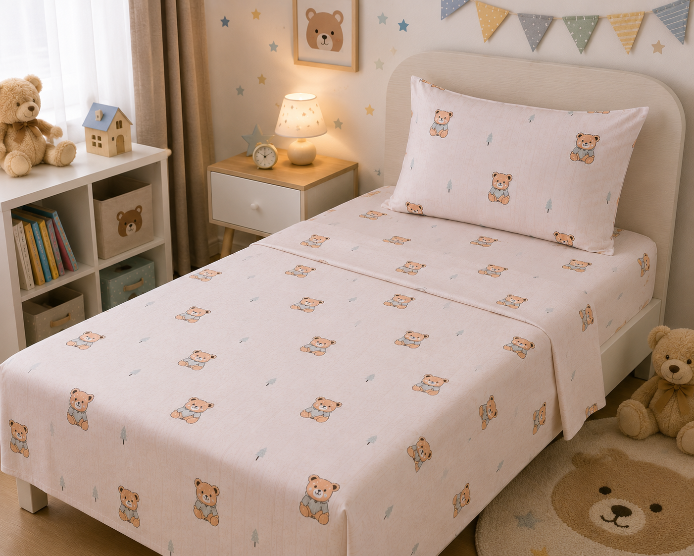 Set Little Bear de Sábanas Lino